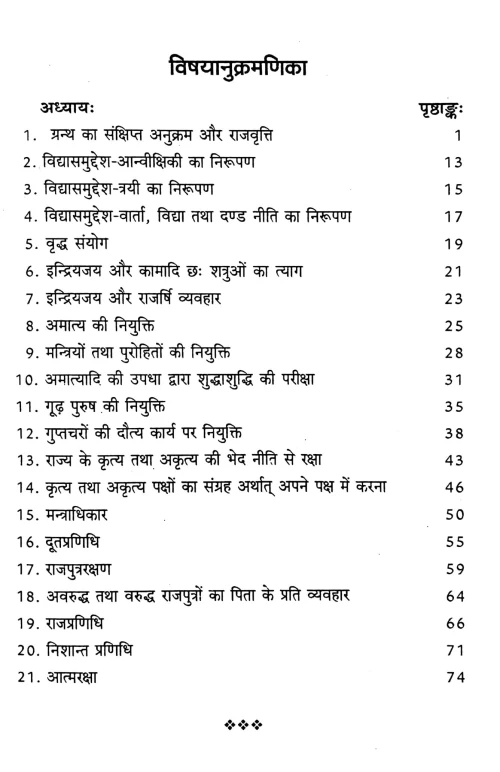 Kautilya Arthashastra Prathamadhikaranam